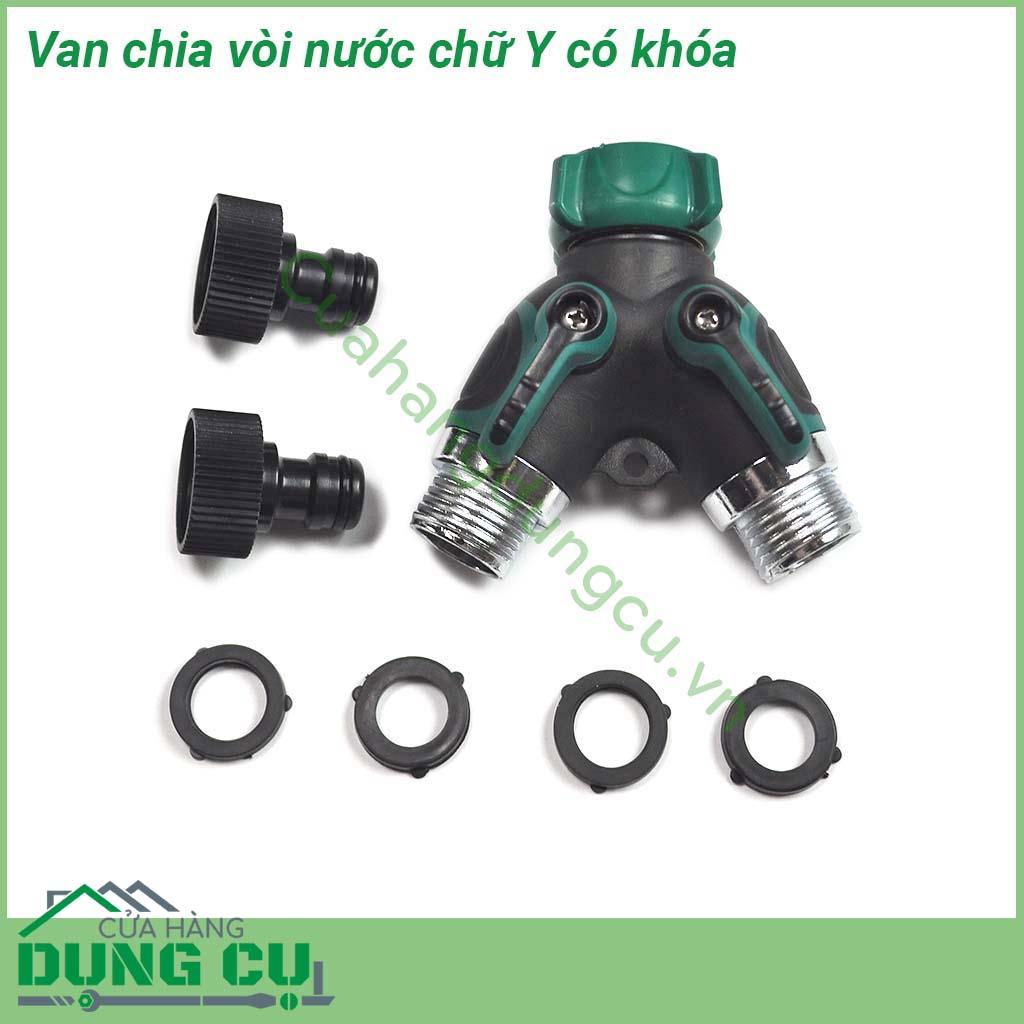 Van chia nước có khóa chữ Y