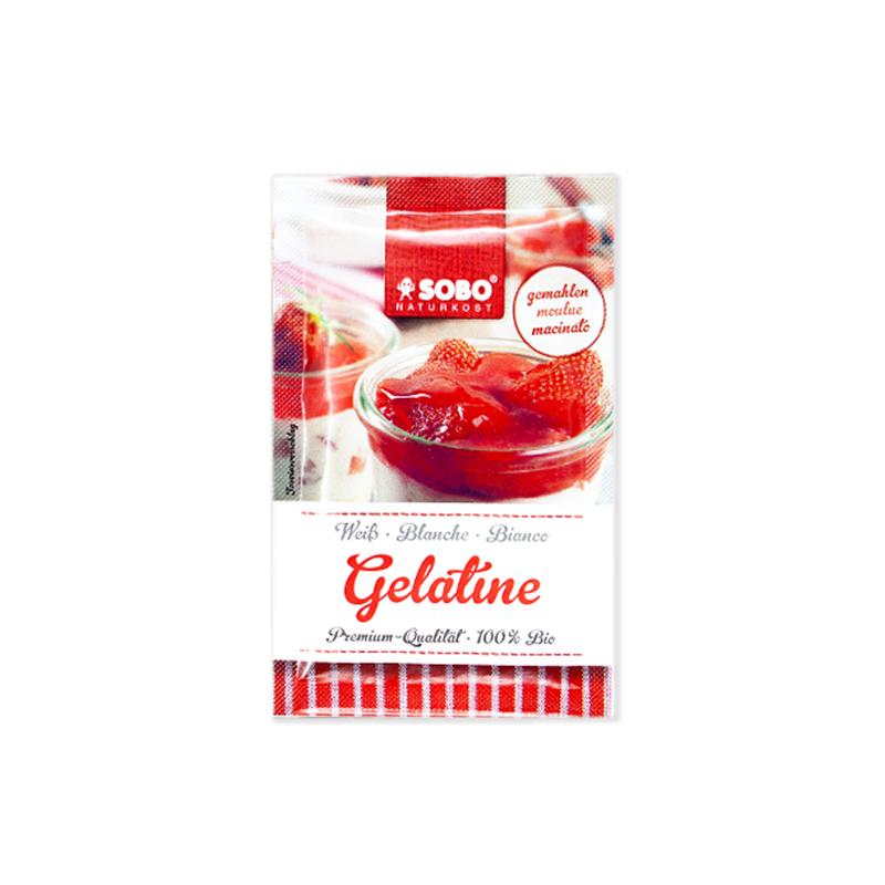 Gelatine hữu cơ dạng lá - bột làm thạch (Sobo)
