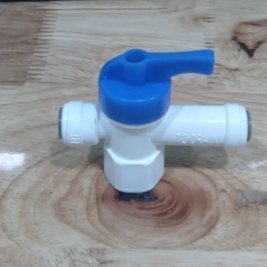 Van bình áp máy lọc nước 2 đầu nối nhanh