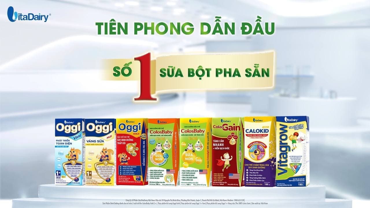 [HCM]Sữa bột pha sẵn oggi suy dinh dưỡng 110ml (Thùng 48 hộp)