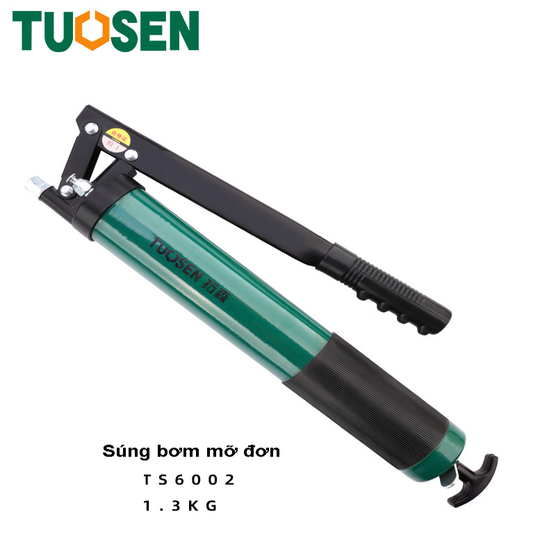 Thiết bị bơm mỡ bằng tay 600cc Tuosen - với 4 lựa chọn bình
