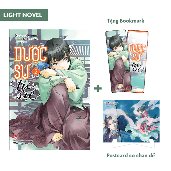 Fahasa - dược sư tự sự - tập 2 - tặng kèm bookmark + postcard có chân đế