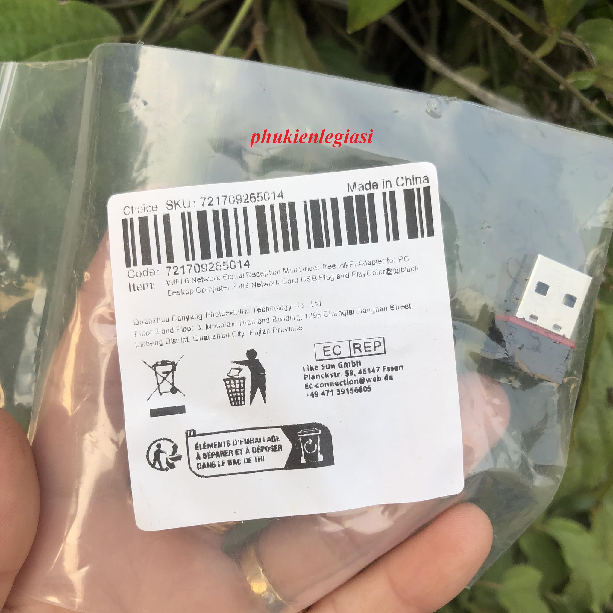 USB thu Wifi 802.11n Antenna 150Mbps