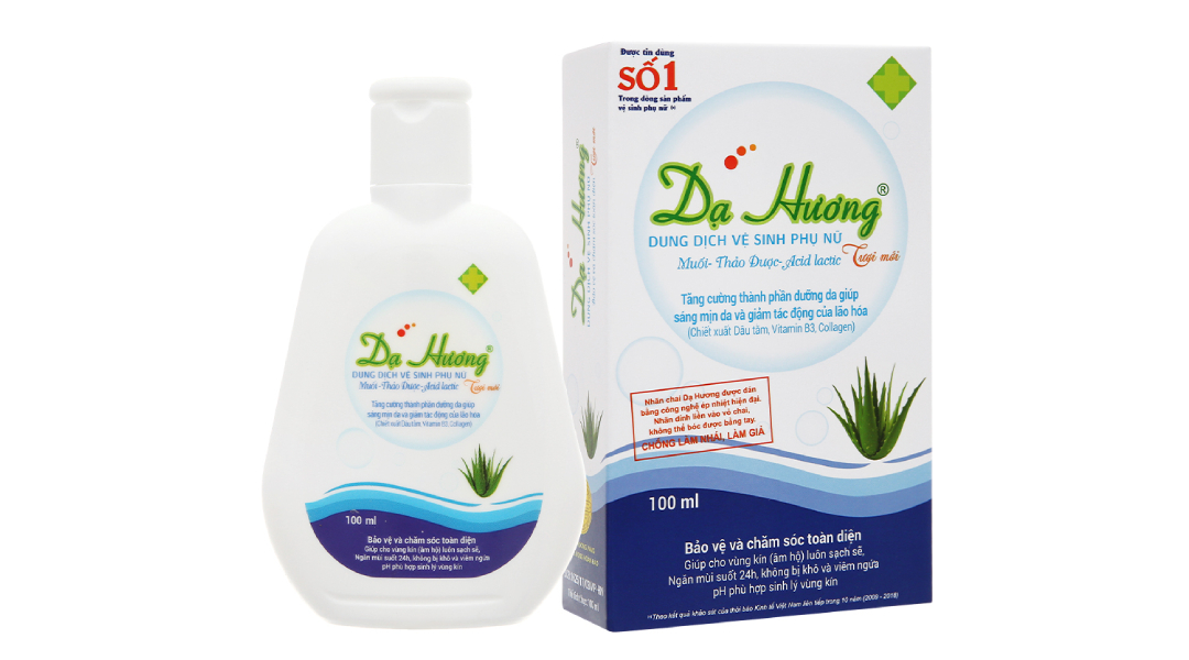 Dung dịch vệ sinh phụ nữ Dạ Hương 100 ml