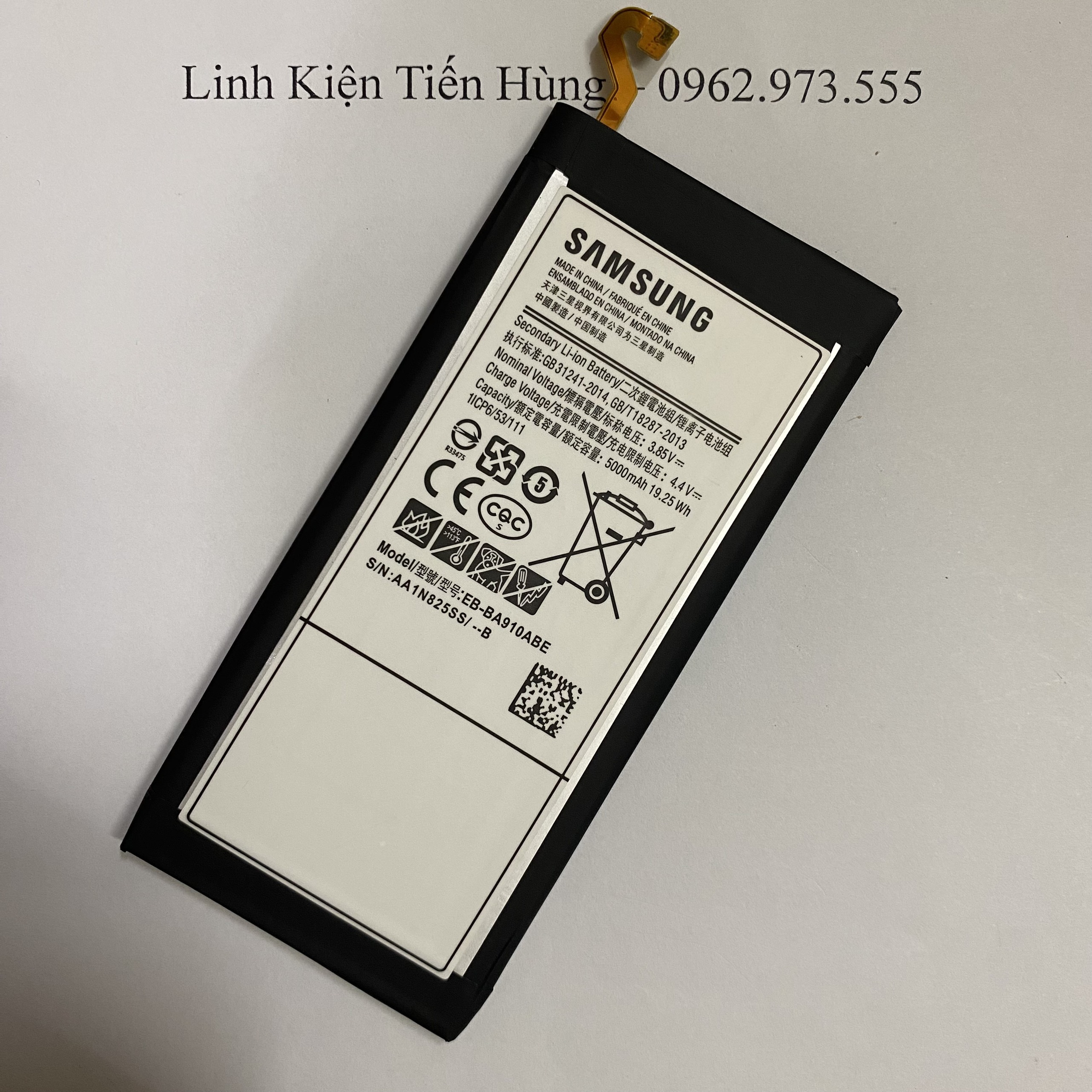 Pin điện thoại Samsung A9 Pro/A900/A910 có bảo hành