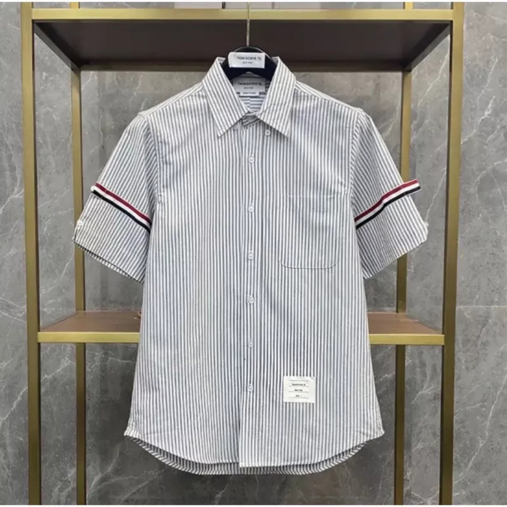 Áo sơ mi Nam Nữ ngắn tay cực phong cách thom