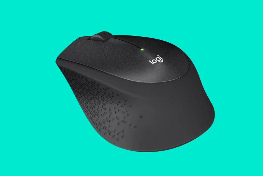 Chuột không dây Logitech M331 (Đen) Chính Hãng