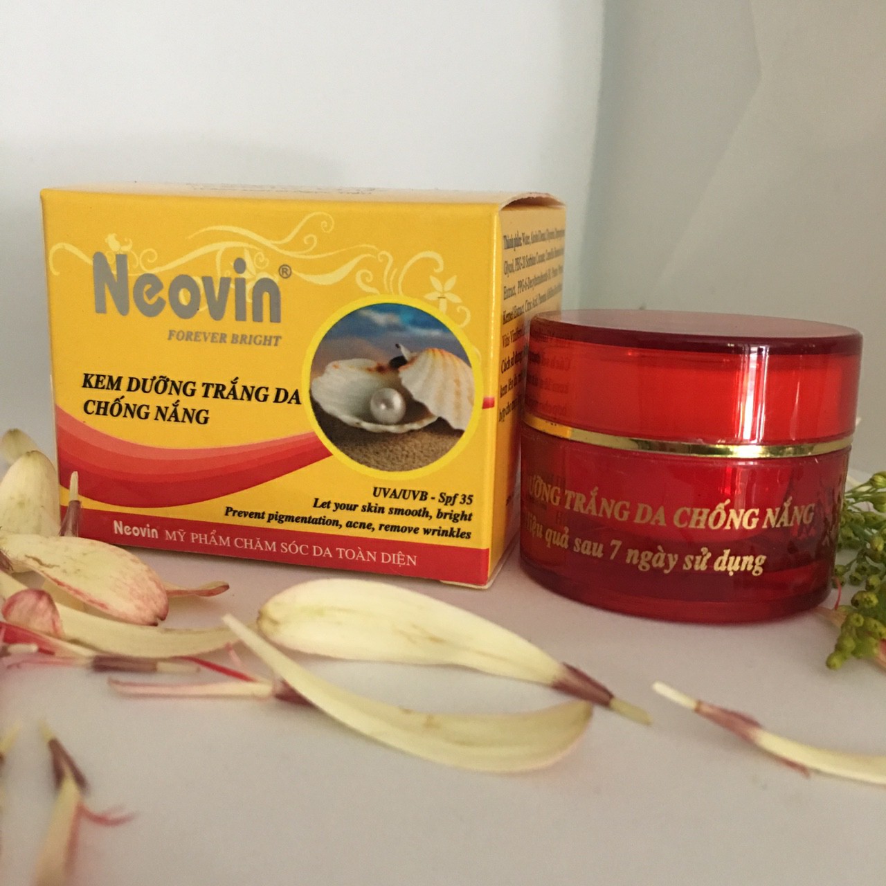 Kem trắng da chống nắng 10g NEOVIN