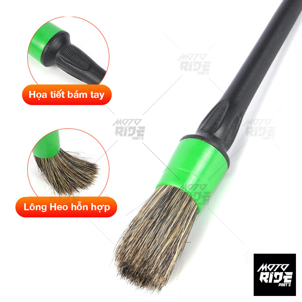 BỘ 4 CÂY CỌ RỬA XE LÔNG HEO HỖN HỢP