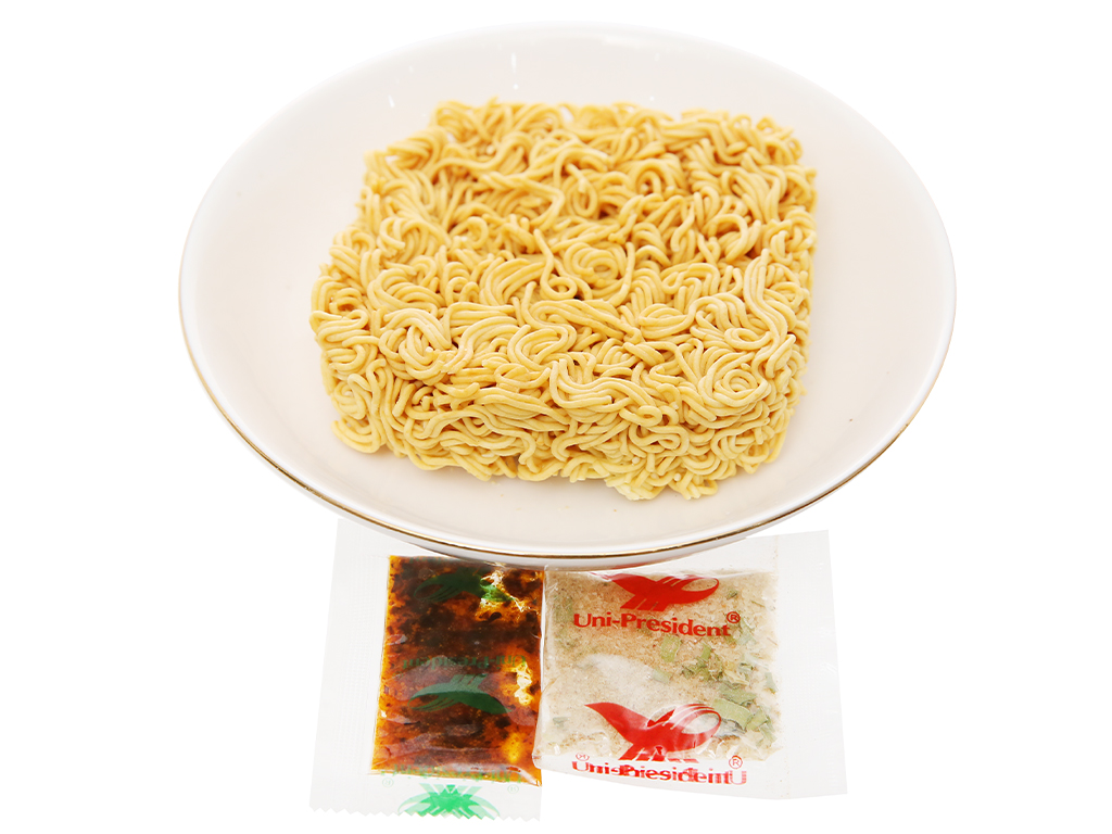 Thùng 30 gói mì Unif vị bò rau thơm 72g