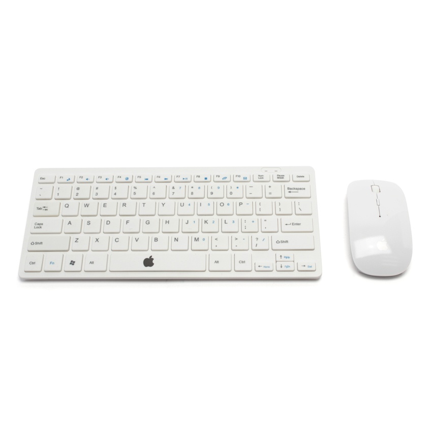 [HCM]COMBO PHÍM CHUỘT KO DÂY APPLE MINI