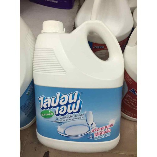 Nước rửa chén Lipon Thái Lan 3600ml - KHÔNG MÙI