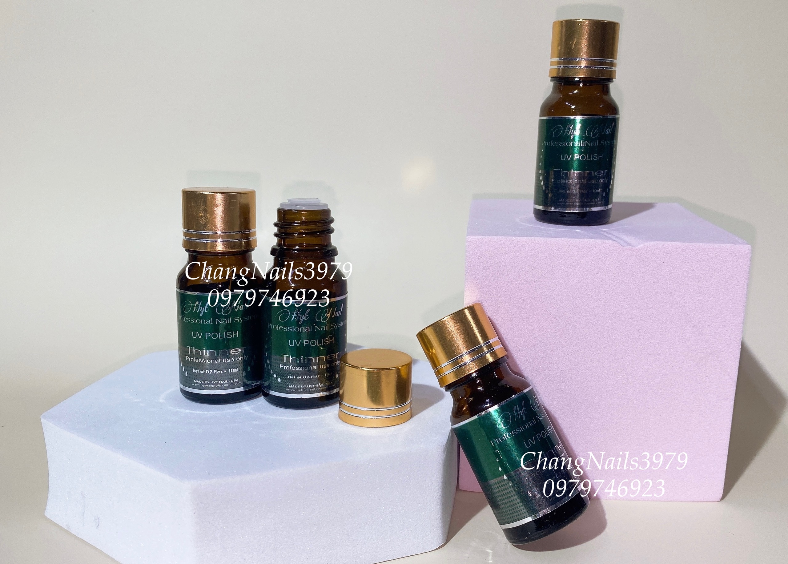 Chai pha sơn gel, Nước pha sơn gel