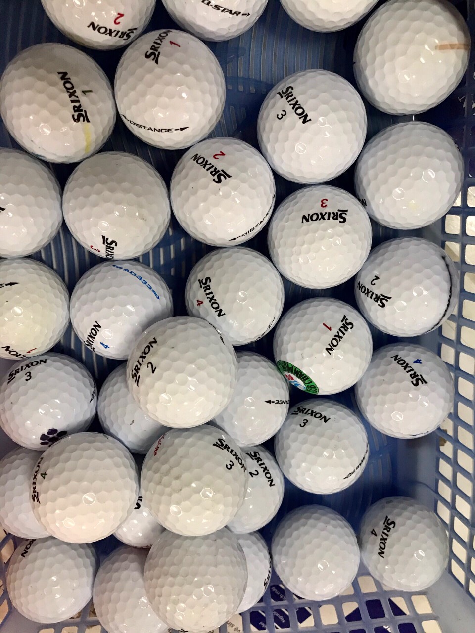 10 QUẢ BÓNG GOLF SRIXON MỚI 90 PHẦN TRĂM