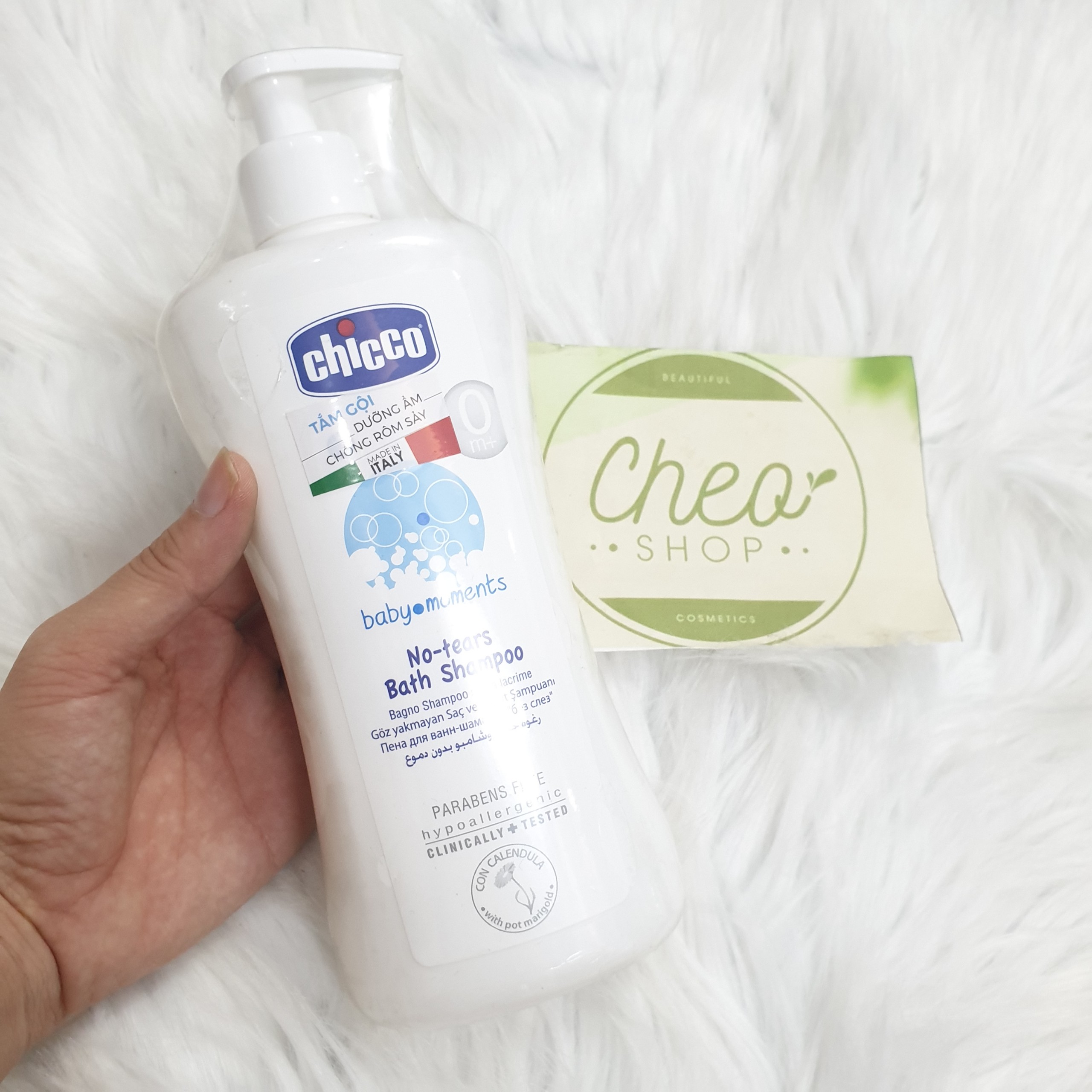 Sữa tắm gội hoa cúc Chicco (chico) 0M+ 500ml
