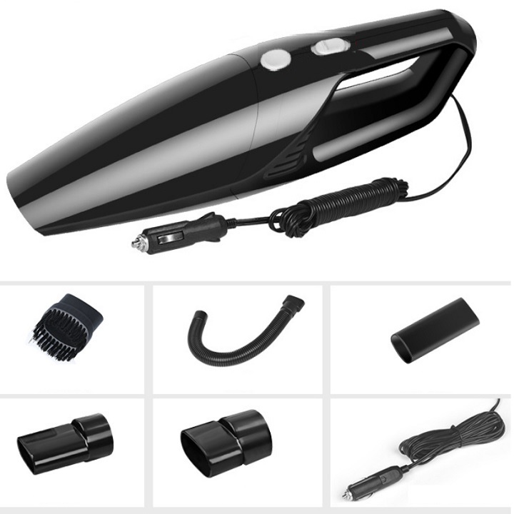 Máy hút bụi cao cấp 12v-120w cầm tay - áp lực lớn, công suất cao, hút siêu khỏe