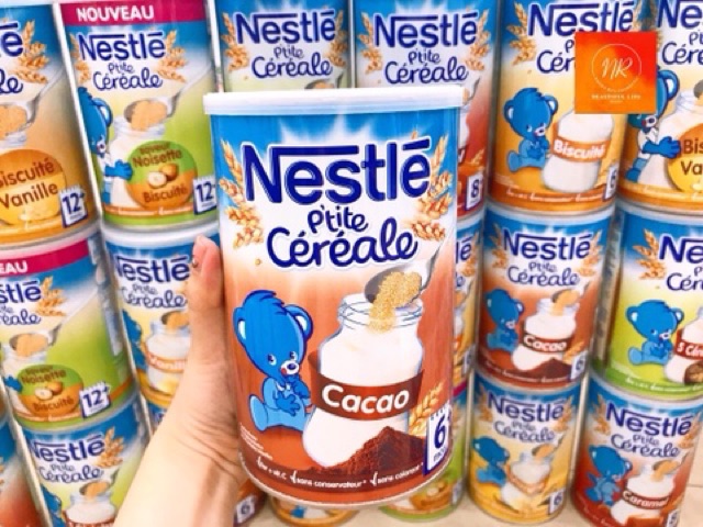 Bột Lắc Sữa Nestle 400gr Dành Cho Bé Lười Bú-Pháp[Date 2020]