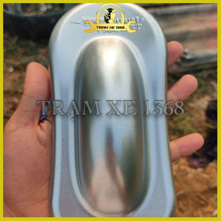 Sơn Xịt Samurai F1M Màu Trong Mờ Ánh Kim (Phủ Keo Nhám Lấp Lánh)