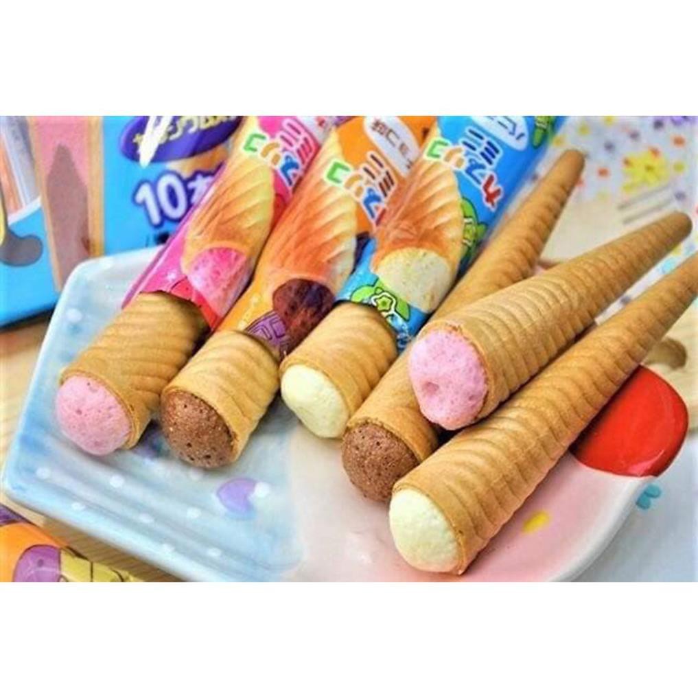 Bánh Ốc Quế Glico Nhật Bản Gói 10 Chiếc [Date T11/2024]