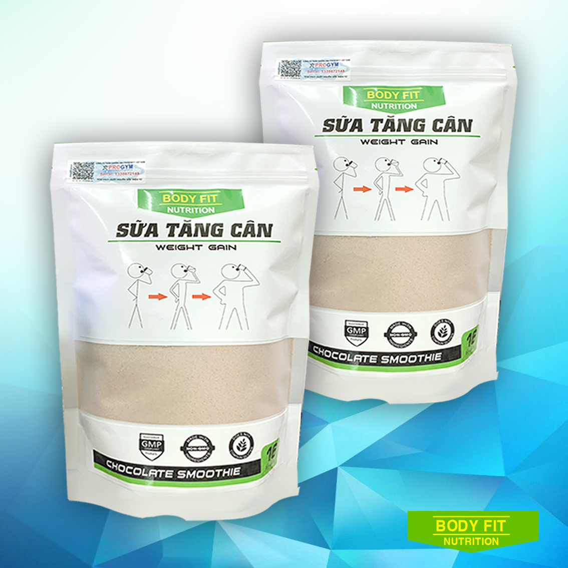 Combo 2 Túi Sữa Tăng Cân Bodyfit