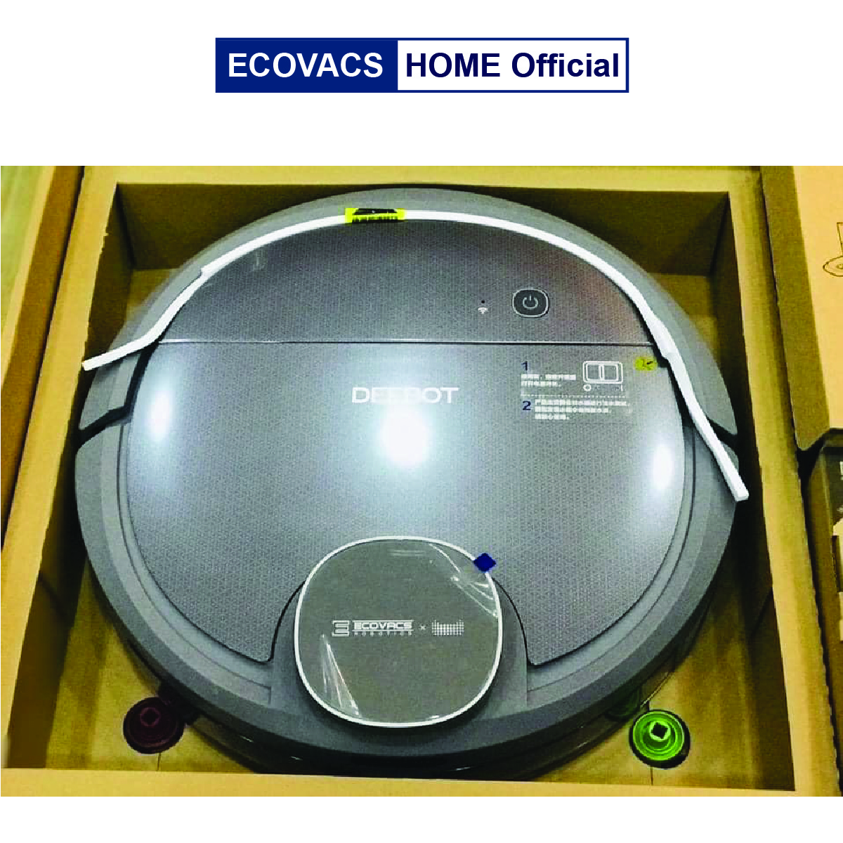 ✅ Robot hút bụi lau nhà Ecovacs Deebot DN55 / DN 520