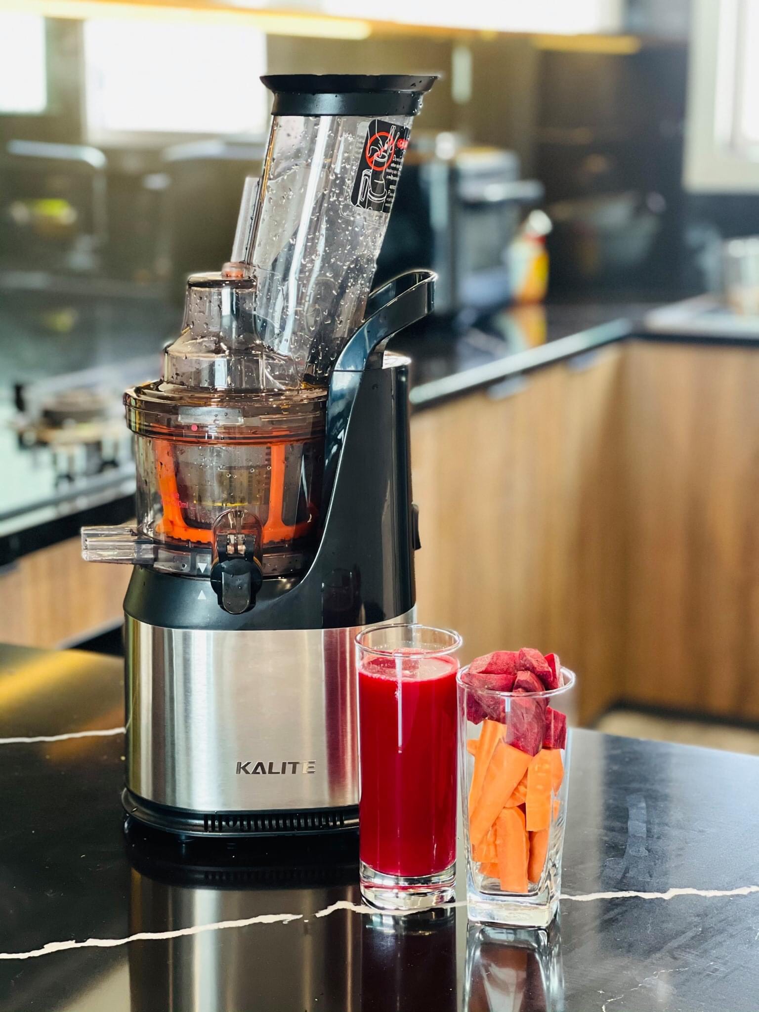 MÁY ÉP CHẬM KALITE KL565 - KẾT HỢP LÀM KEM - CÔNG SUẤT 240W