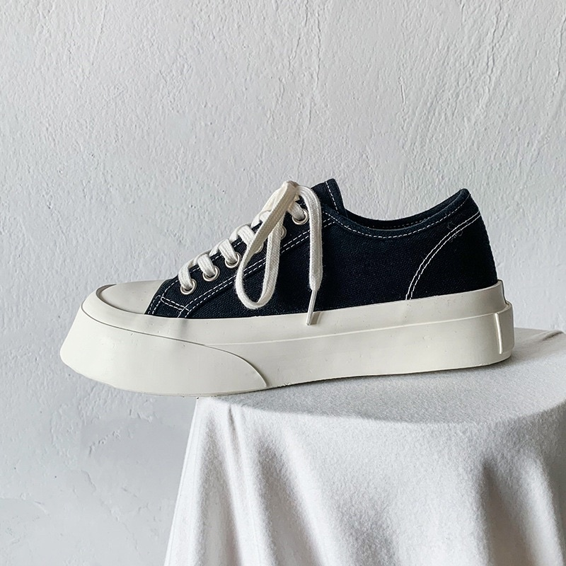 Giày Độn Đế Trơn Cao 4-5 cm