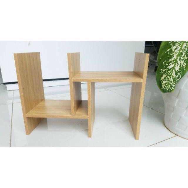 Kệ sách gỗ để bàn, Kệ để bàn mini đa năng