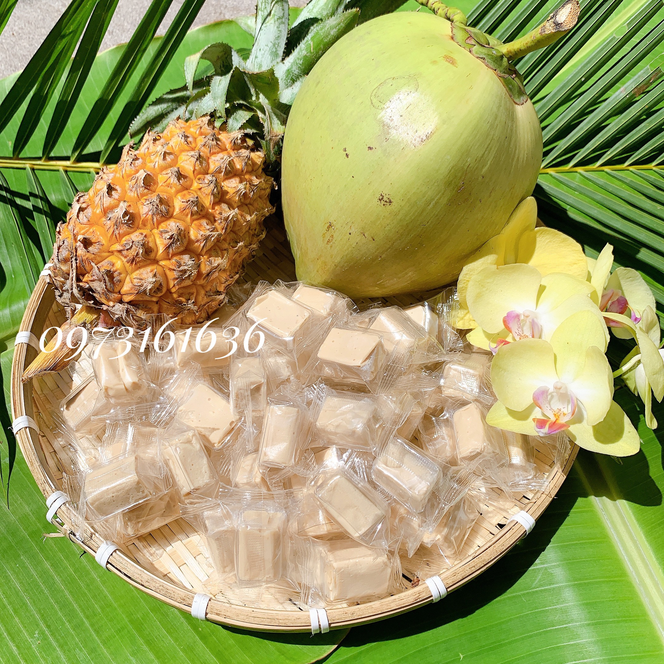 [500G] Kẹo dừa sáp truyền thống - đồ ăn vặt