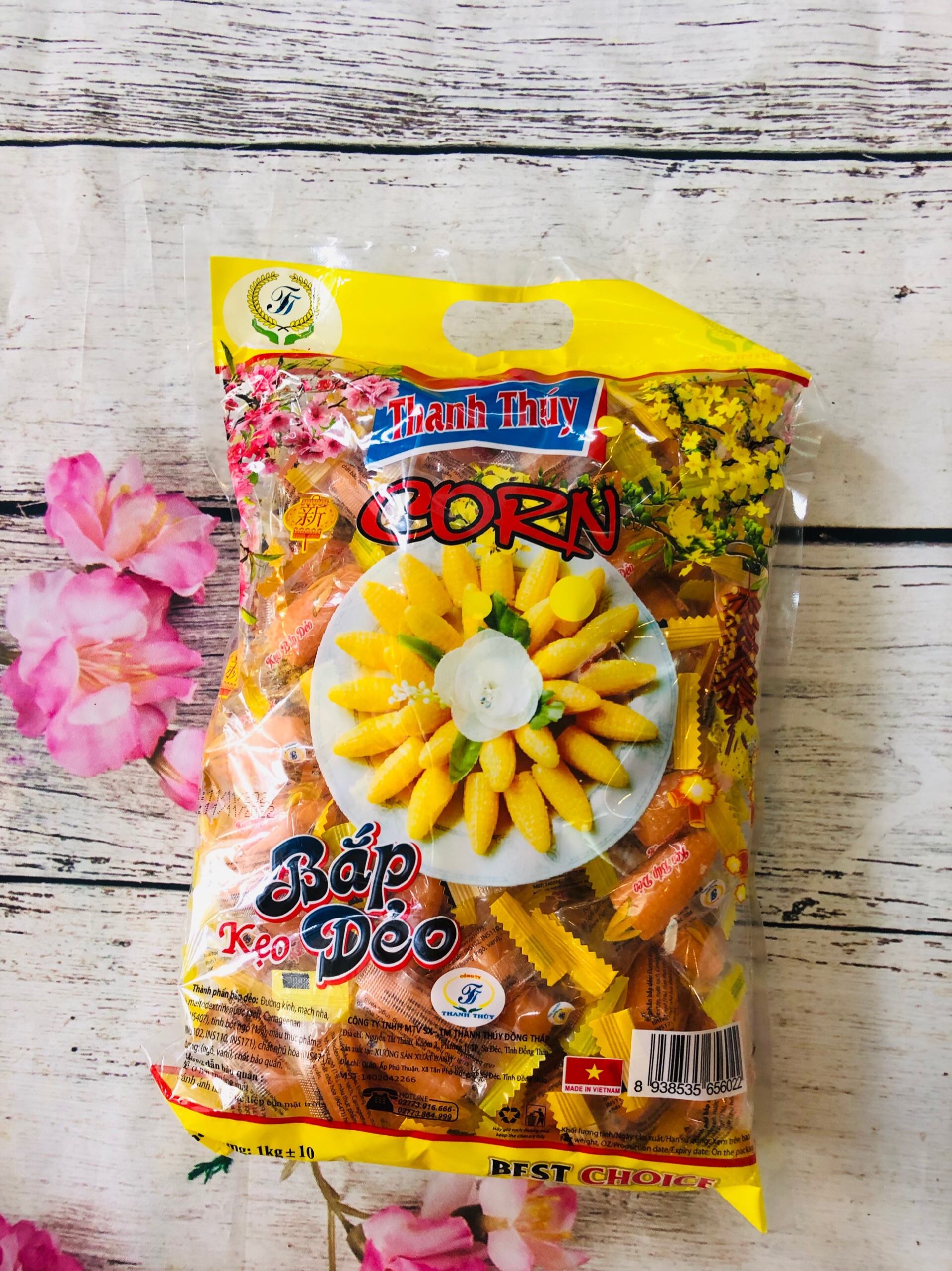 500g kẹo dẻo ngô vàng