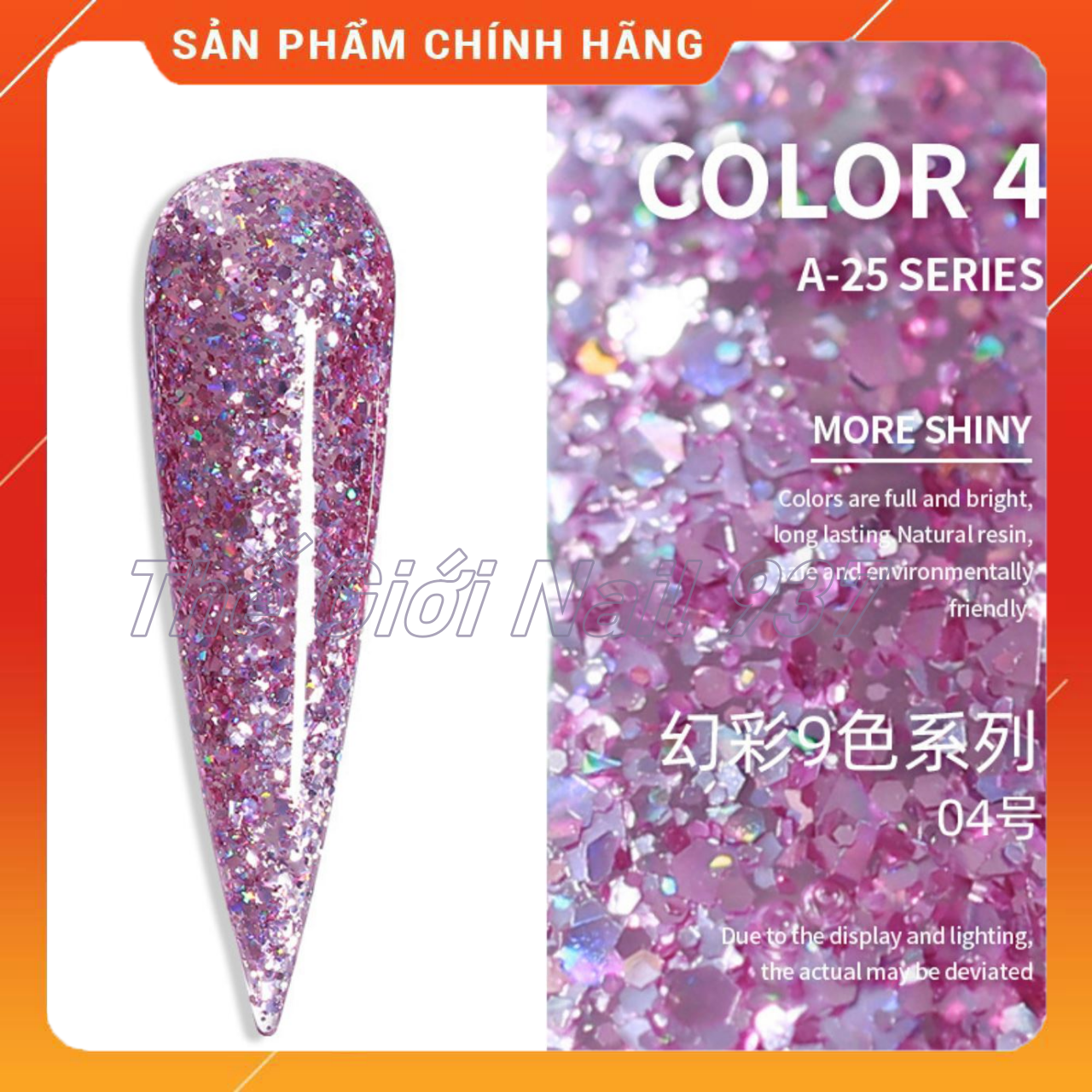 [HCM]Sơn gell AS chai đỏ mã A25 - 15ml