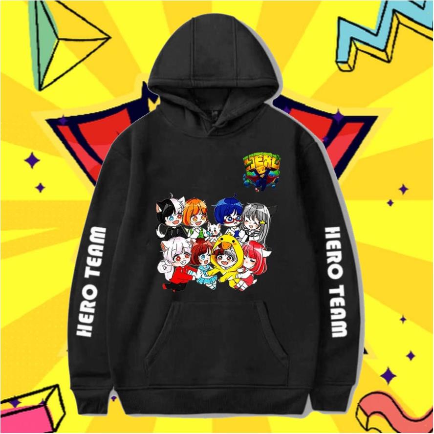 Hoodie Hero Team - V2 cực chất + Tặng kèm áo thun