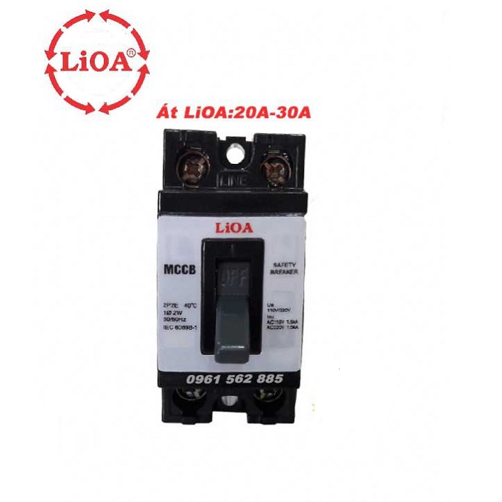 Cầu dao tự động lioa cb cóc