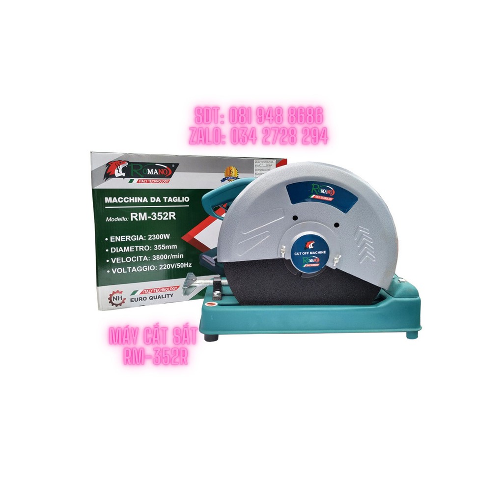 MÁY CẮT SẮT 2300W ROMANO 352 - COS SHOP