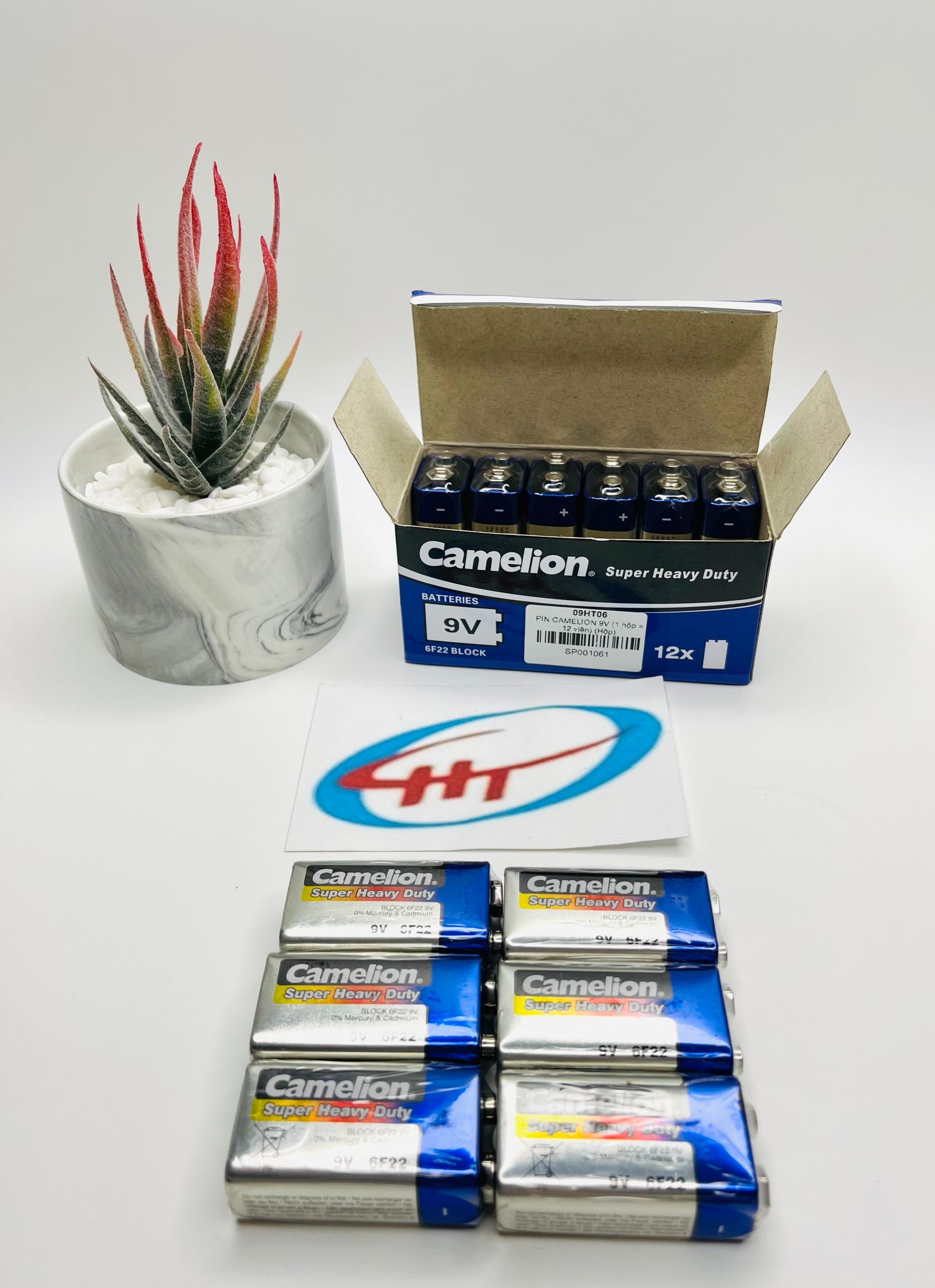 [HCM]Pin 9V vuông Camelion 1 VIÊN