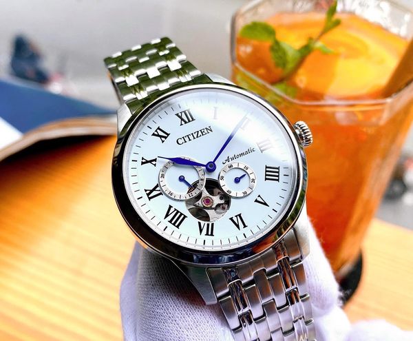Đồng hồ nam citizen automatic np1020-82a - phiên bản dây thép