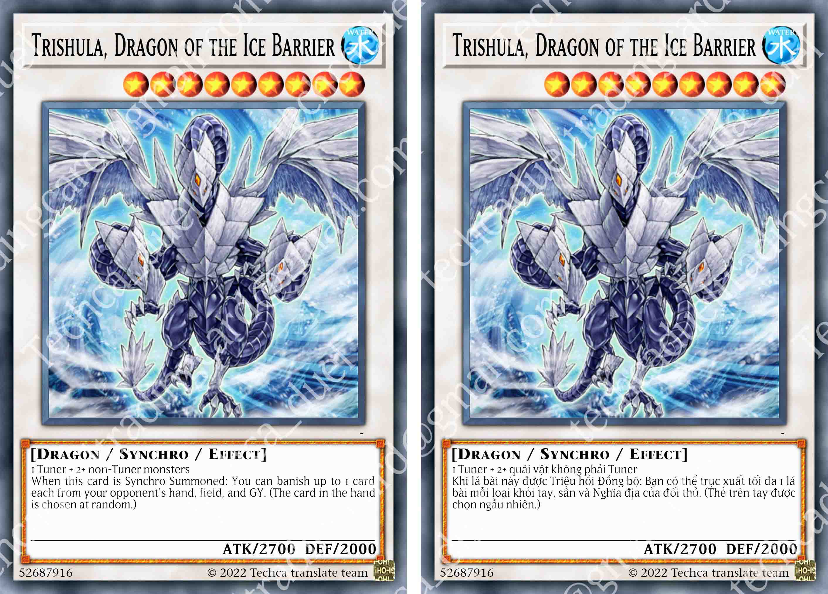 [Bài In Tiếng Việt] Bộ bài Yugioh - Structure Deck - Freezing Chains