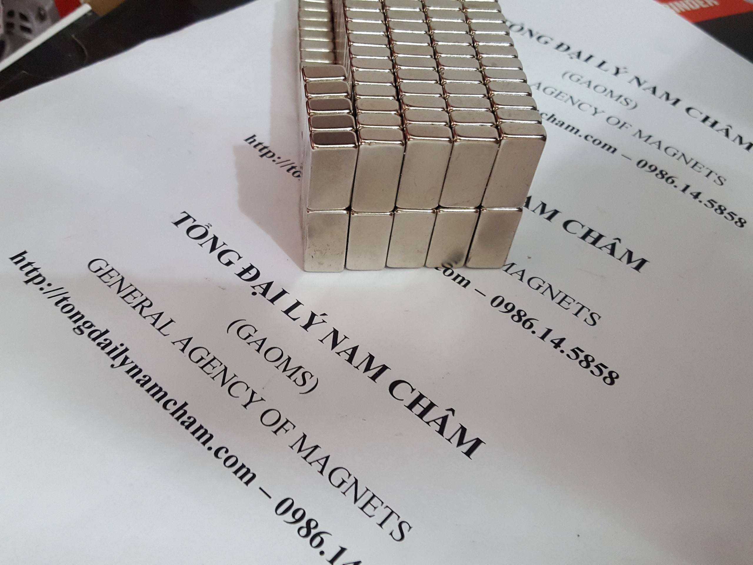 20 viên nam châm 20x10x5mm