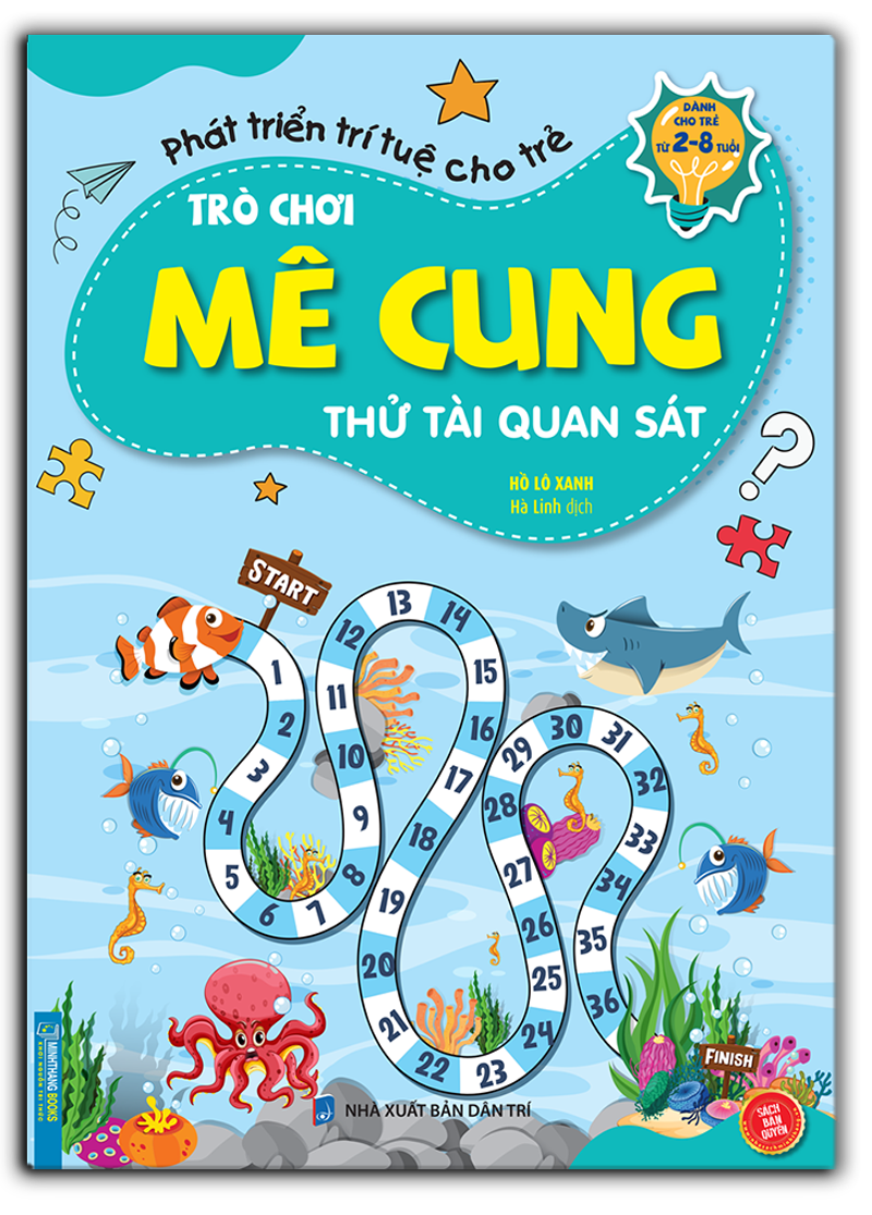 Books - Combo 4C - Maze Game Complete Set 4C - Observation & Intelligence & Love & Thinking