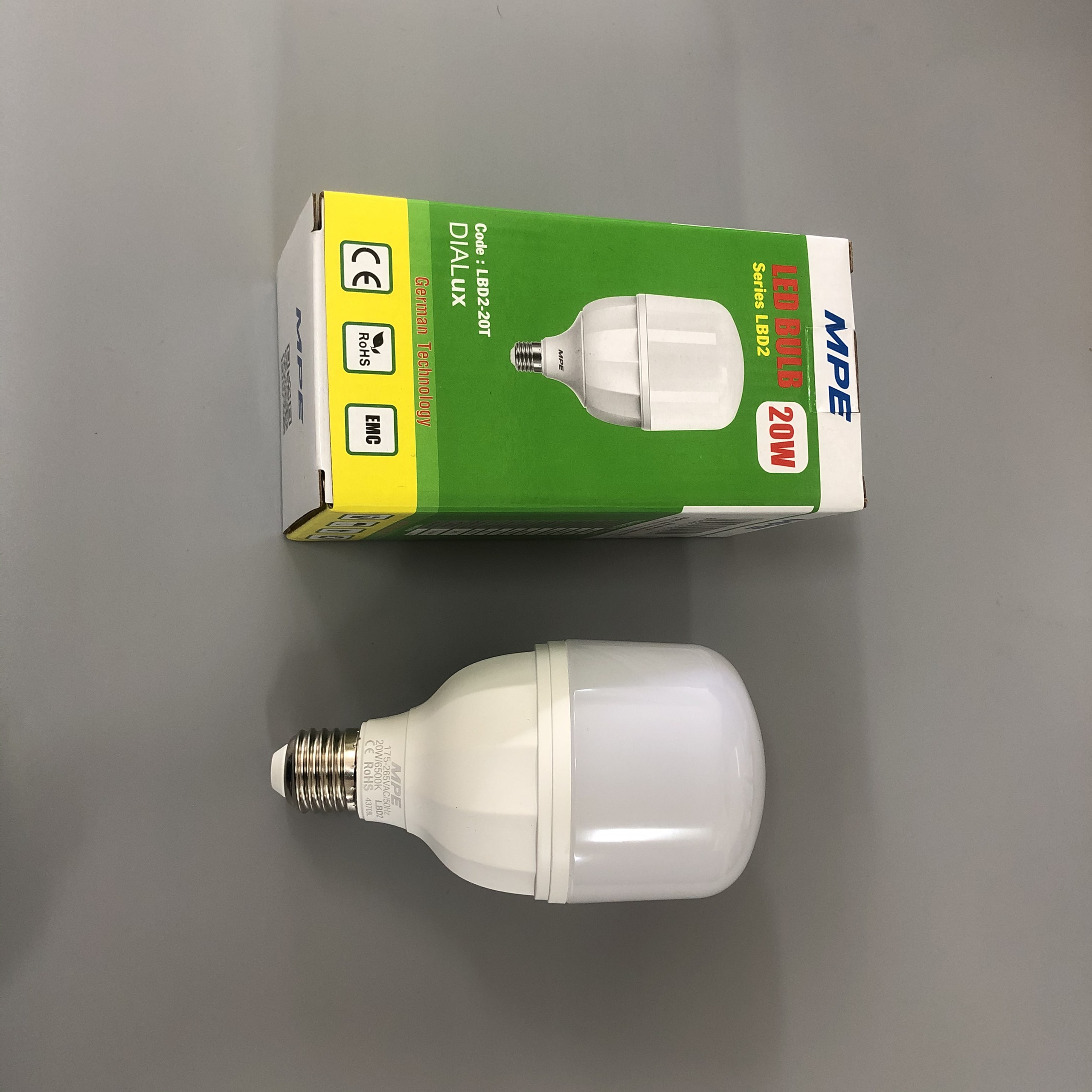 Đèn led bulb mpe 20w, 30w lbd2 | ánh sáng trắng | vàng
