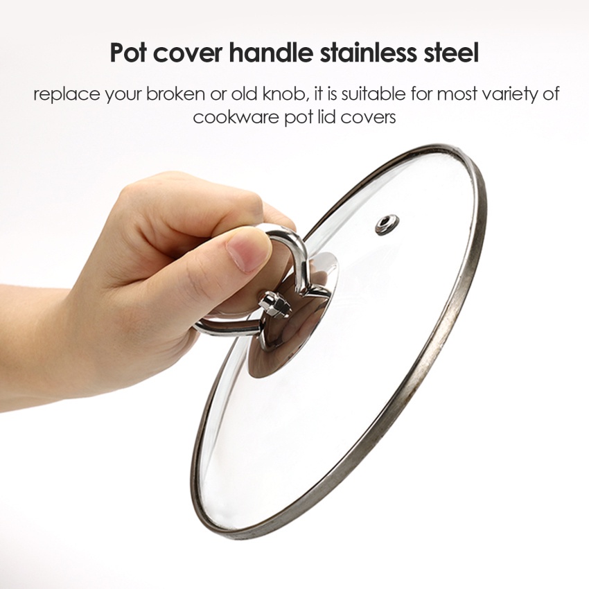 NÚM VUNG NỒI XOONG INOX CAO CẤP (NÚM THAY THẾ)