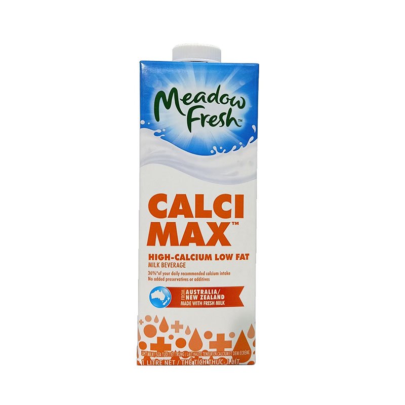 [Thùng 24 H] Sữa Tươi MEADOW FRESH MAX CANXI ít béo 200ML