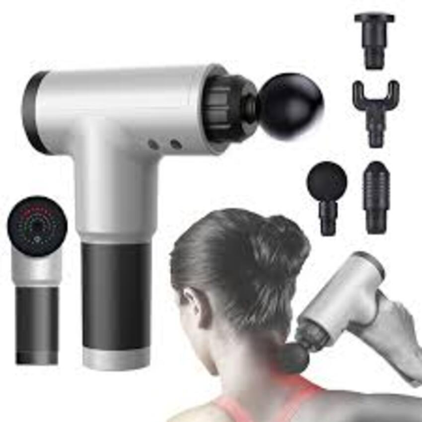 Máy massage sạc pin cầm tay 5 đầu