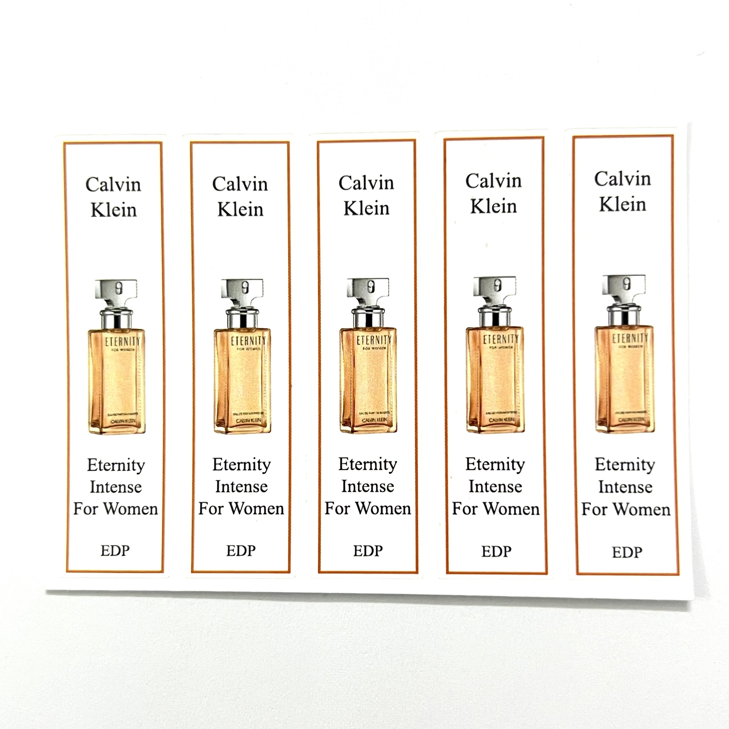 Combo 10 PCs of CK perfume bottle sticker