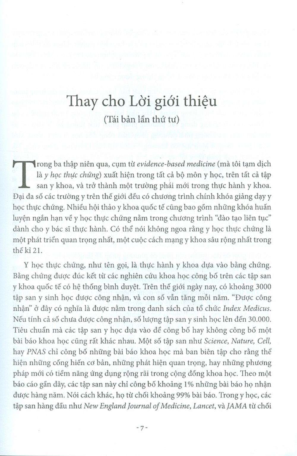 Y Học Thực Chứng