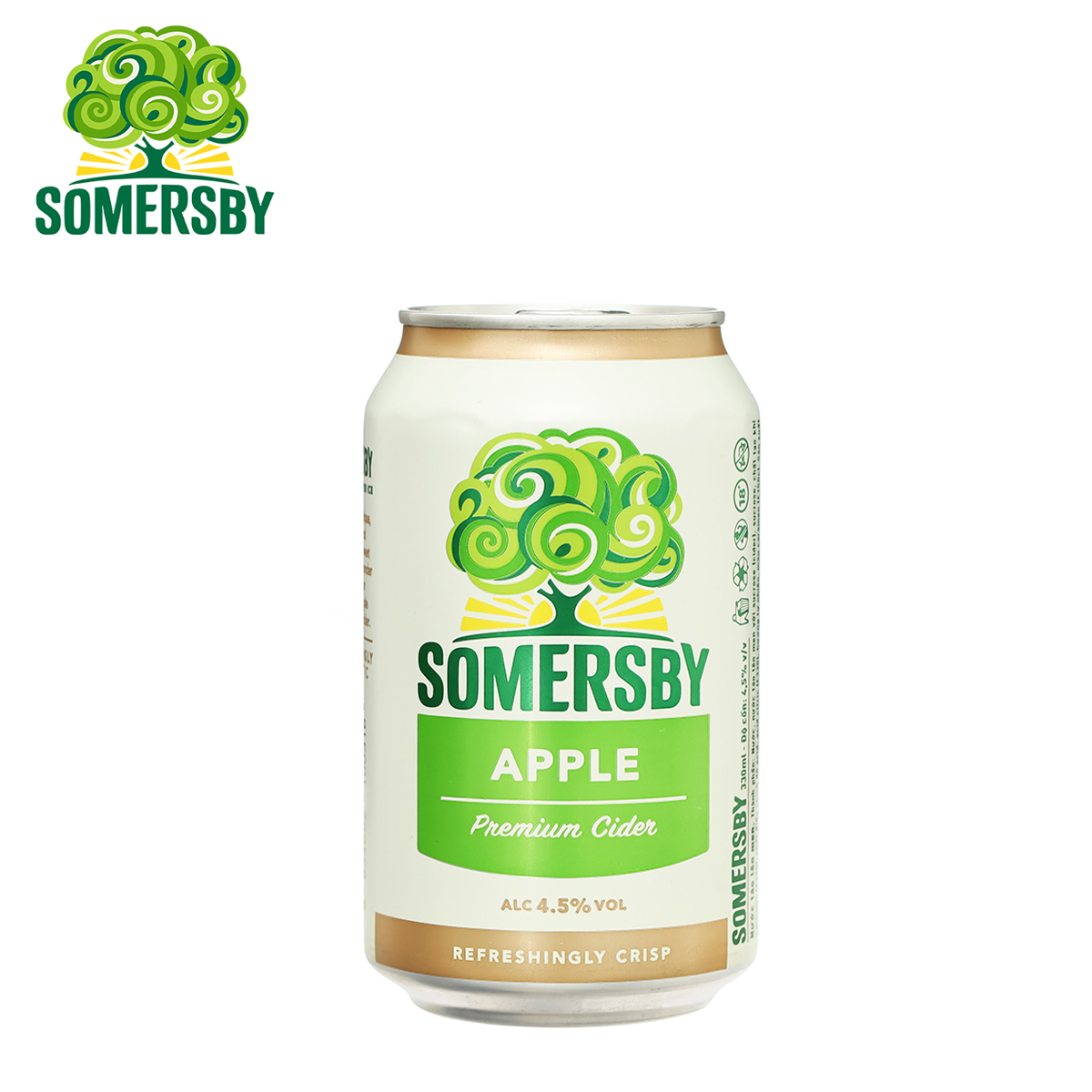 LỐC 6 LON NƯỚC TÁO LÊN MEN SOMERSBY 330ML