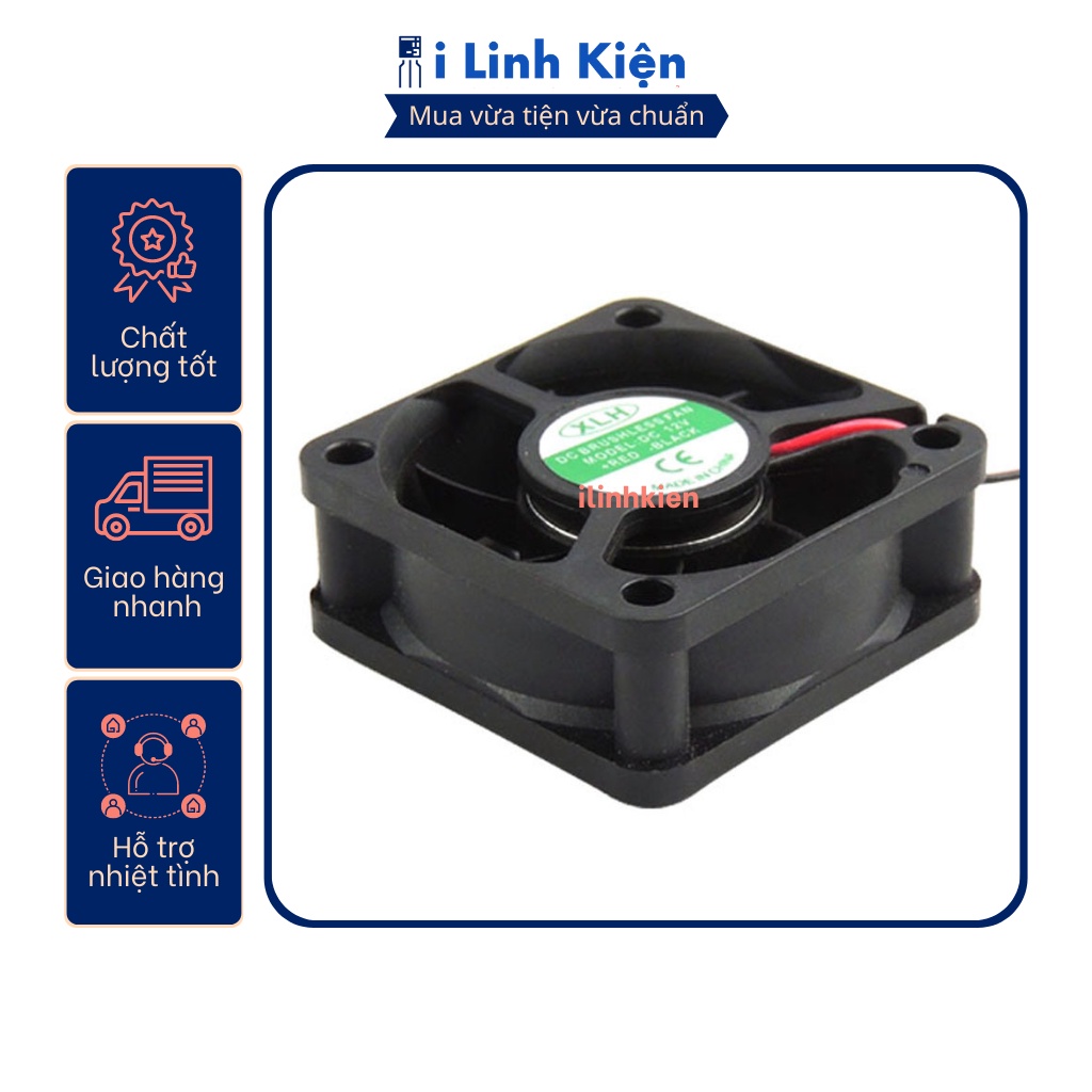 Quạt tản nhiệt 24V đầy đủ các kích thước