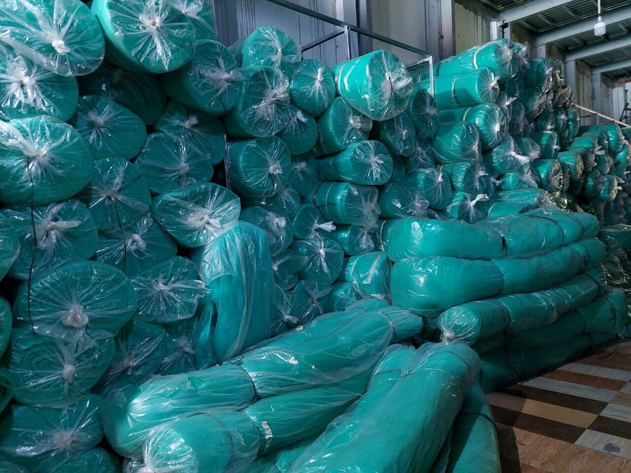 Lưới cước xanh 2li dầy (2mm) nhiều khổ(Đơn giá 1m tới)
