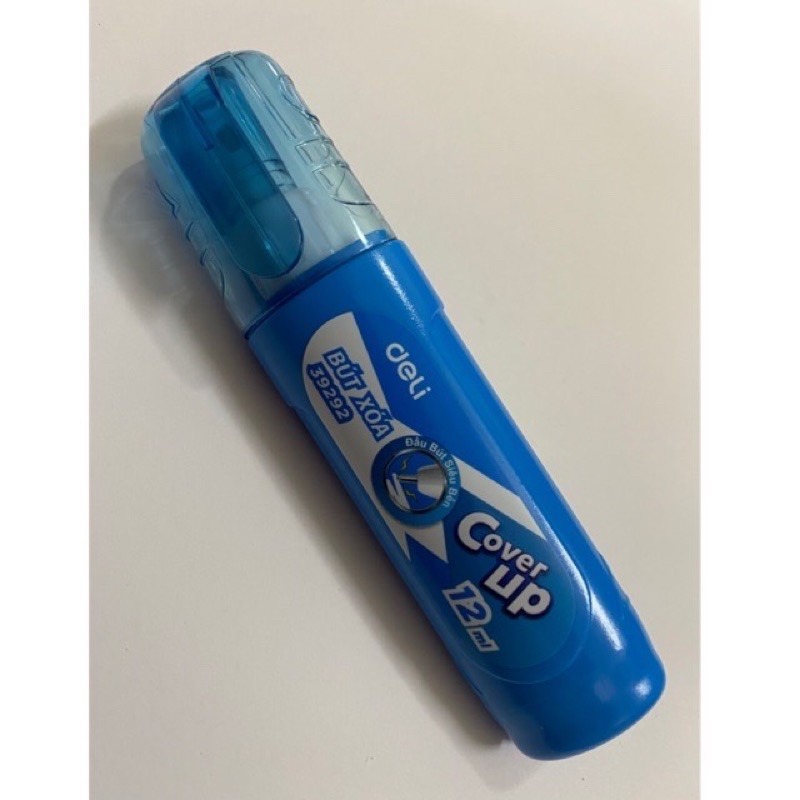 Bút xoá nước 12ml Deli 39292 Tẩy sạch, nhanh khô