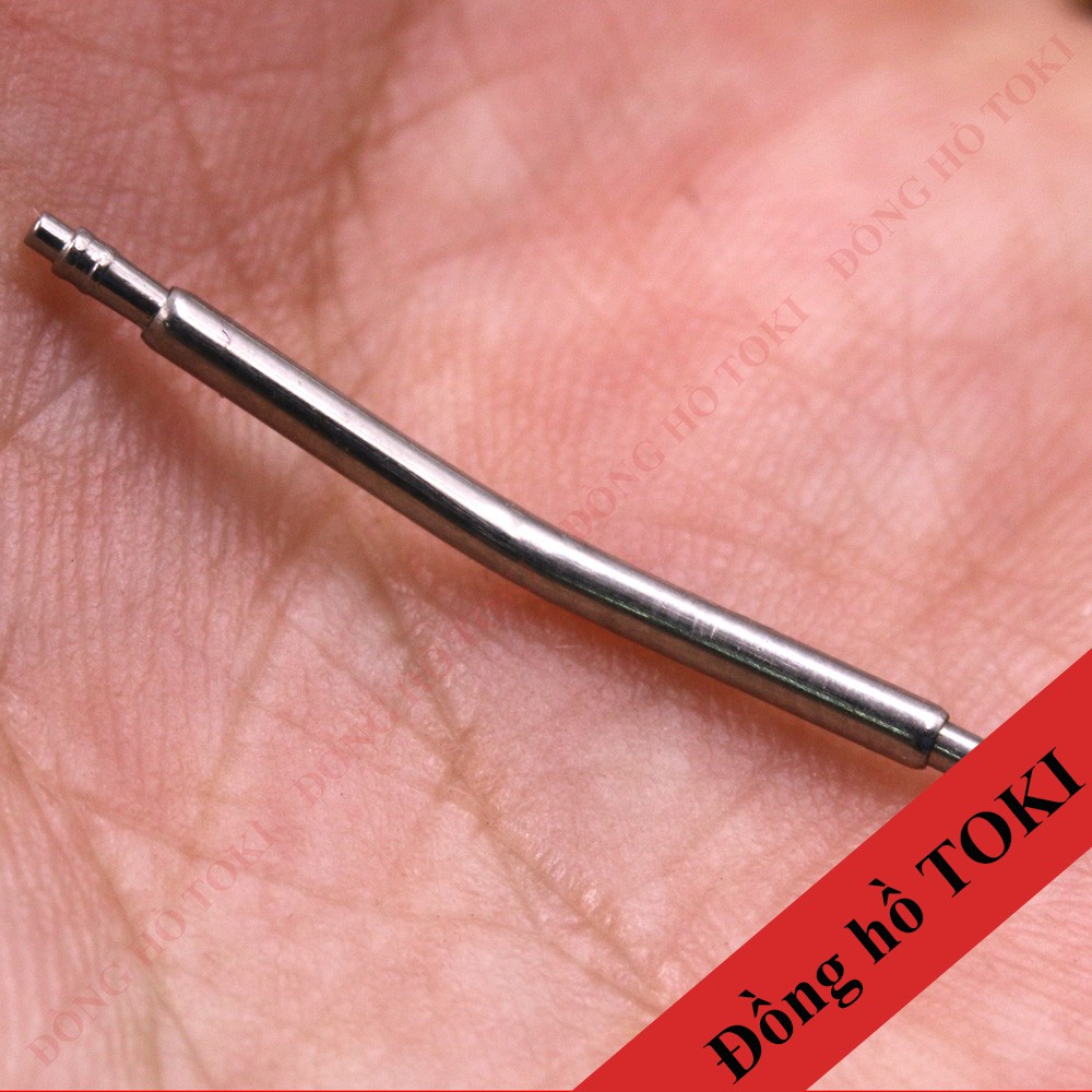 Cặp chốt đồng hồ cong spring bar lò xo cong ( size 18-22mm )